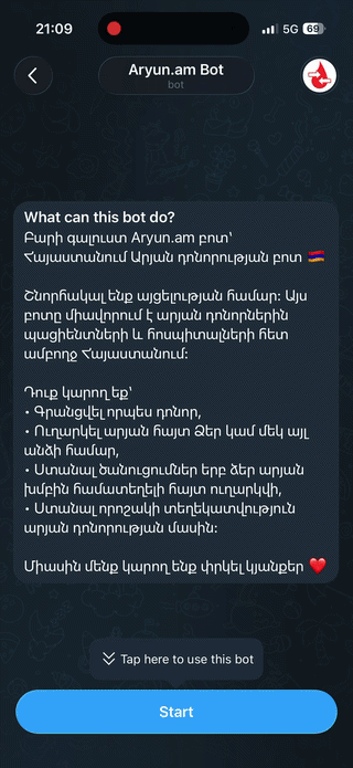 Bot mockup